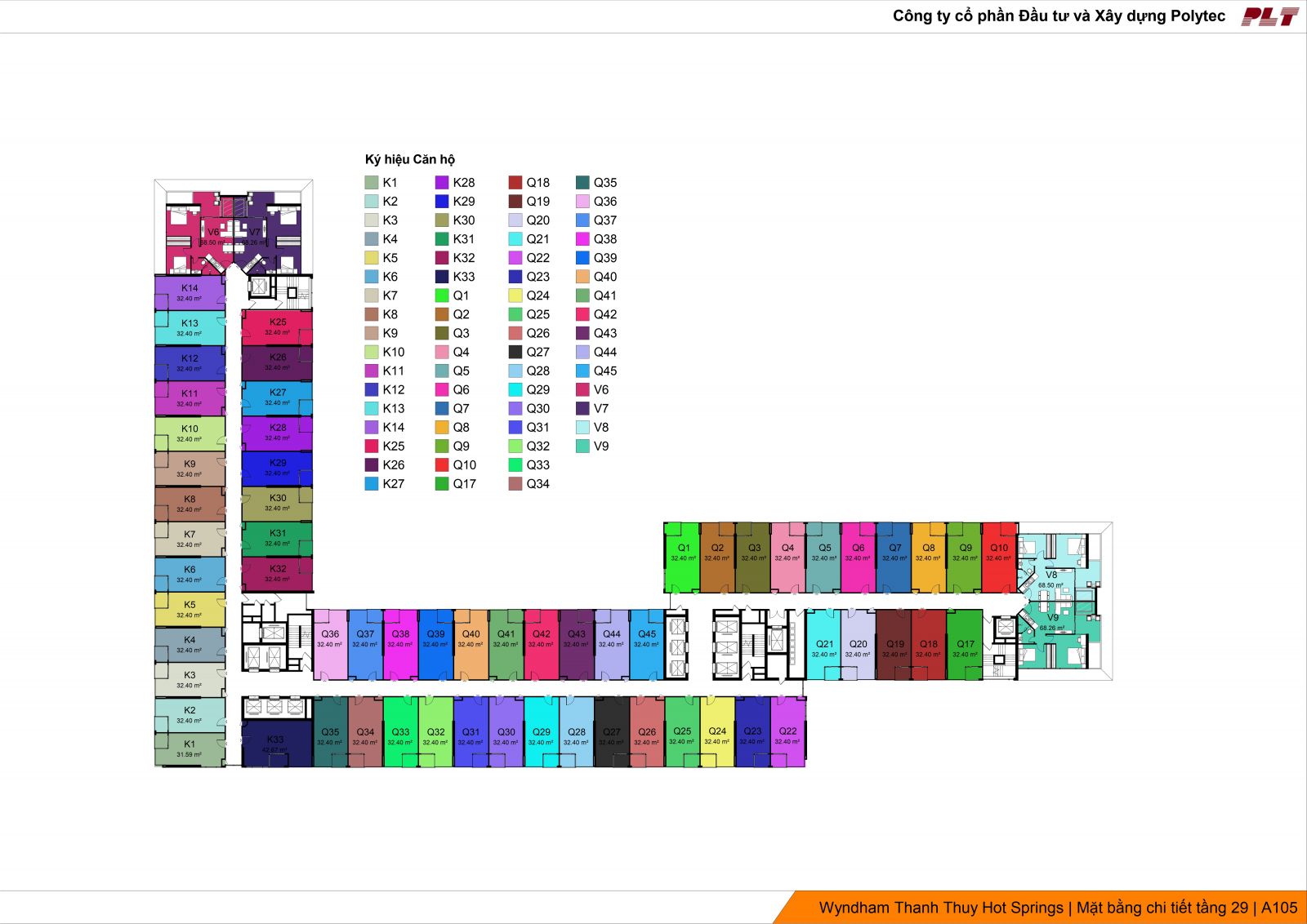 MẶT BẰNG TẦNG 29